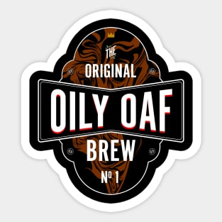 Deep Rock Galactic Oily Oaf from the Abyss Bar Sticker